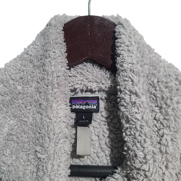 Patagonia Gray1/4-Zip Fleece Pullover Los Gatos Size Large - Picture 4 of 8